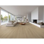 Belakos Puro 450 PVC vloer met rechte XL-planken in een interieur