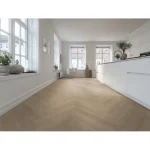 Belakos Puro Visgraat XL 46 PVC vloer in een interieur
